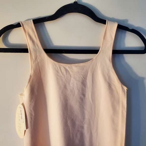 Nordstrom Lingerie 2 way Camisole Tank Ballet Pink Size M NWT - Picture 3 of 7